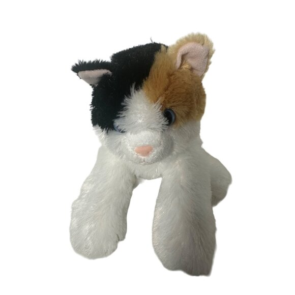 Arura Calico Cat Plush Stuffed Animal Toy - Soft & Cuddly - Picture 1 of 5